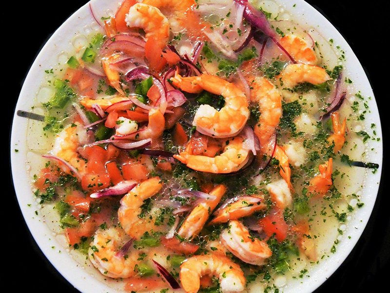 Ceviche de camaron